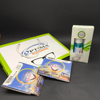 عدسی عینک بلوکات نیمه فشرده 1.60 اپتیما Optima