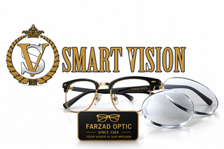 عدسی عینک هایدروفوبیک نشکن 1.60 اسمارت ویژن Smart vision به همراه پک اورجینال